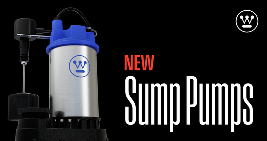 New line of home sump pumps from Westinghouse