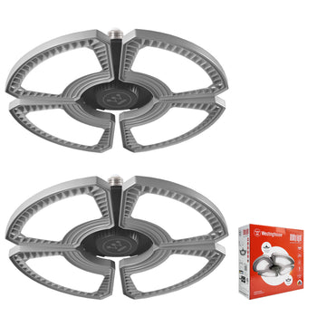 8000 Lumen LED Deformable Utility Light, Set of 2