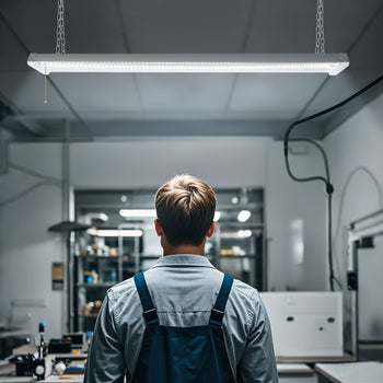 5500 Lumen LED Shop Light, 2 Pack