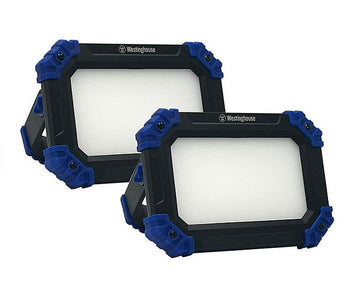 2000 Lumen Rechargeable LED Work Light, 2 Pack