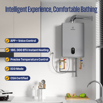 Apolo Performance Tankless Indoor Natural Gas Water Heater 180,000 BTU