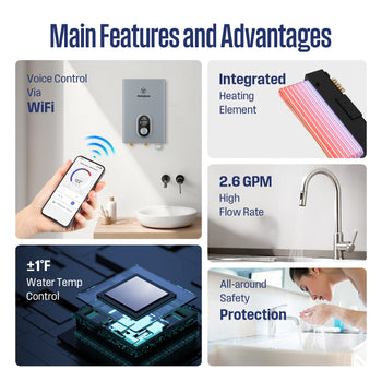 11KW Electric Tankless Water Heater