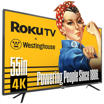 55″ 4K Ultra HD Smart Roku TV with HDR