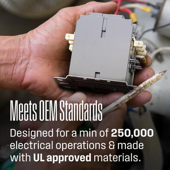 Definite Purpose Contactor 40 Amp 3 Pole 240V Coil