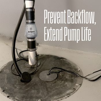 Sump Pump Check Valve