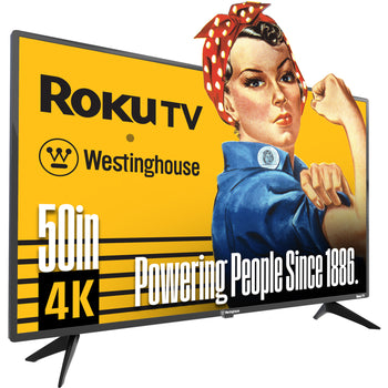 50″ 4K Ultra HD Smart Roku TV with HDR