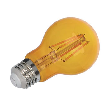 4.5 Watt (40 Watt Equivalent) A19 Filament LED Light Bulb, Yellow