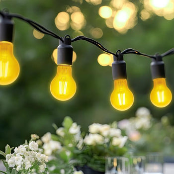 4.5 Watt (40 Watt Equivalent) A19 Filament LED Light Bulb, Yellow