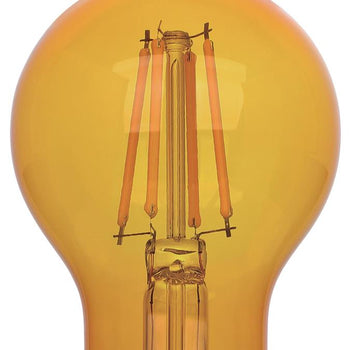 4.5 Watt (40 Watt Equivalent) A19 Filament LED Light Bulb, Yellow
