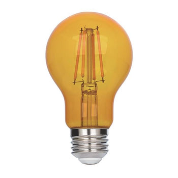 4.5 Watt (40 Watt Equivalent) A19 Filament LED Light Bulb, Yellow