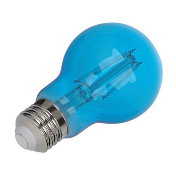 4.5 Watt (40 Watt Equivalent) A19 Filament LED Light Bulb, Blue
