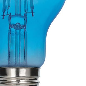 4.5 Watt (40 Watt Equivalent) A19 Filament LED Light Bulb, Blue
