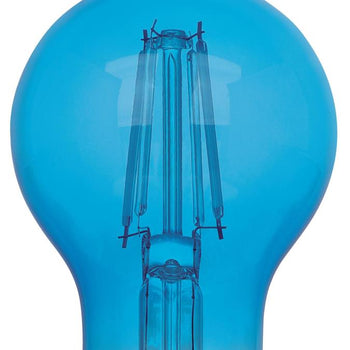 4.5 Watt (40 Watt Equivalent) A19 Filament LED Light Bulb, Blue