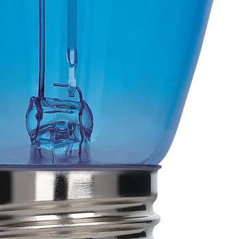 2 Watt (40 Watt Equivalent) S14 Filament LED Light Bulb, Blue