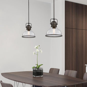 Boswell Pendant, Black-Bronze Finish