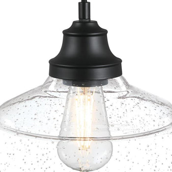 Iron Hill Pendant, Matte Black Finish