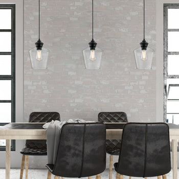 Ramsey Mini Pendant, Matte Black Finish