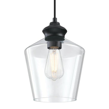 Ramsey Mini Pendant, Matte Black Finish