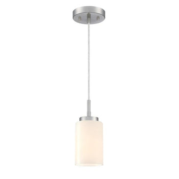Shamus Mini Pendant, Brushed Nickel Finish