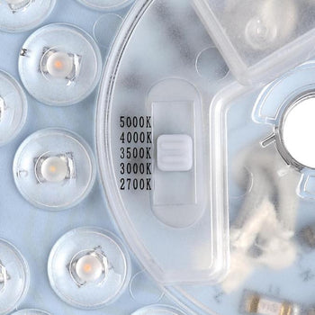 Morrell 11 inch LED Indoor Flush Mount Ceiling Fixture, Brushed Nickel