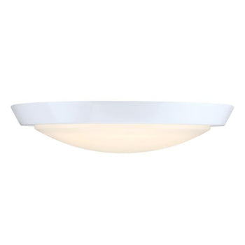 Morrell 11 inch LED Indoor Flush Mount Ceiling Fixture, White