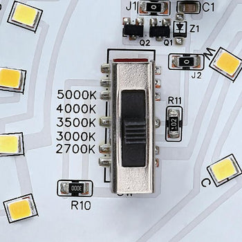 Lakehurst 7 inch Indoor Flush Mount Ceiling Fixture, Brushed Nickel