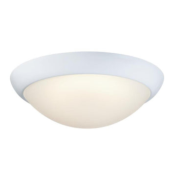 Redbank 11 inch Indoor Flush Mount Ceiling Fixture, White