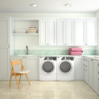 6 inch, 8 Watt Dimmable LED Indoor/Outdoor Flush Mount Ceiling Fixture