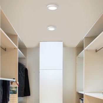 6 inch, 8 Watt Dimmable LED Indoor/Outdoor Flush Mount Ceiling Fixture