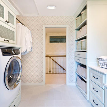 9 inch, 18 Watt Dimmable LED Indoor/Outdoor Flush Mount Ceiling Fixture