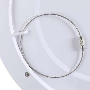 9 inch, 18 Watt Dimmable LED Indoor/Outdoor Flush Mount Ceiling Fixture