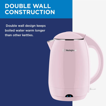 Electric Cordless Kettle - Pink