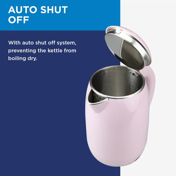 Electric Cordless Kettle - Pink