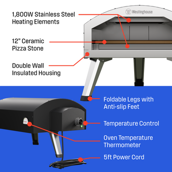 Pizzata 12e Electric pizza Oven
