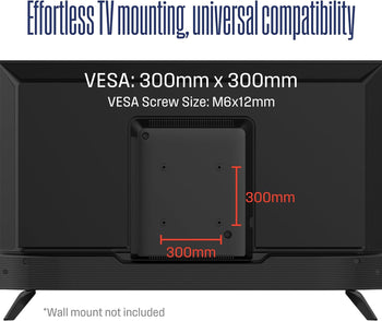 50″ Edgeless 4K UHD Roku TV with Voice Remote