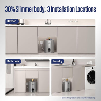 1.5 Gallon Electric Mini Tank Water Heater