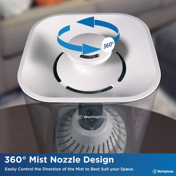 Clear Cool Mist Ultrasonic Humidifier 4.5L Top Fill