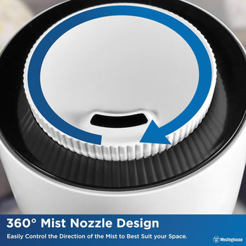 Cool Mist Ultrasonic Humidifier 3L Bottom Fill