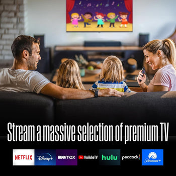 50″ Edgeless 4K UHD Roku TV with Voice Remote