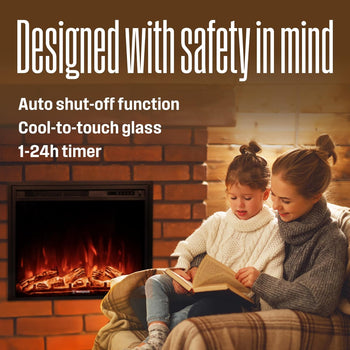 28 inch Fireplace Heater