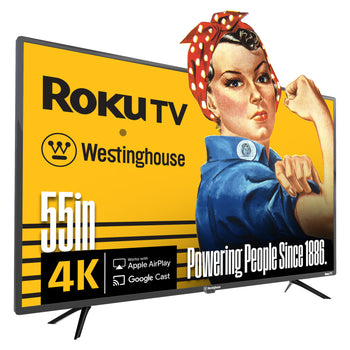 55″ 4K Ultra HD Smart Roku TV with HDR