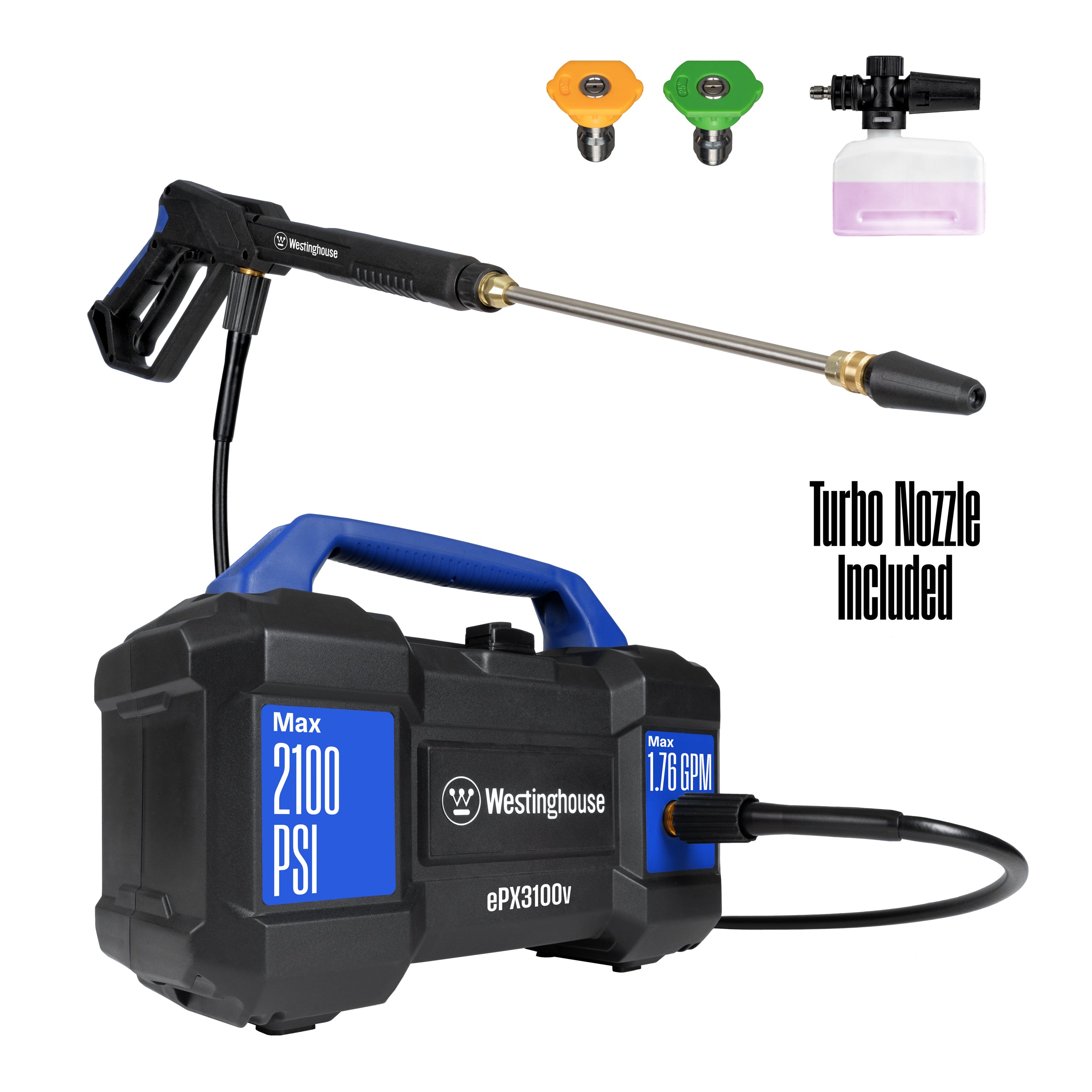 ePX3100v Electric Pressure Washer | Westinghouse