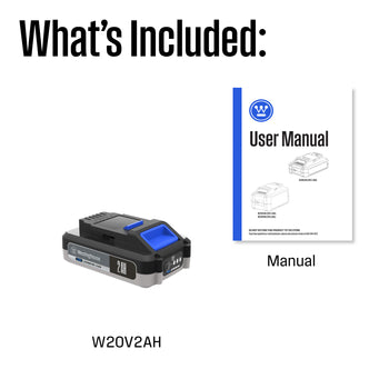 20V 2 Ah Lithium-ion Battery