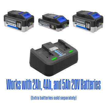 20V 4 Amp Dual Port Charger