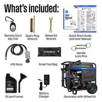 WGen14500TFc - Tri-Fuel with CO Sensor