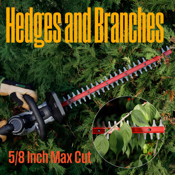 Cordless 20V Hedge Trimmer - Tool Only