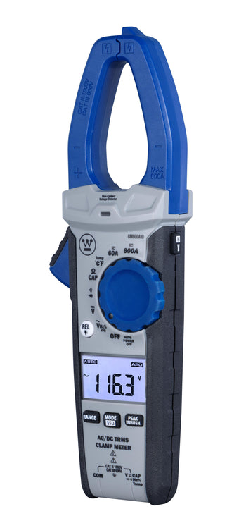 600A True RMS Auto ranging Clamp Meter