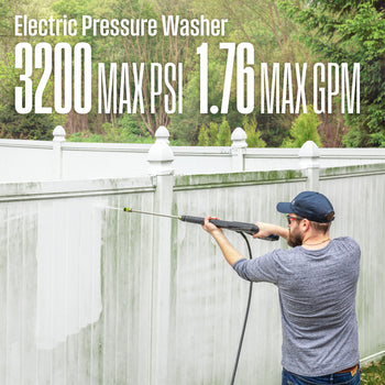 WPX3200e Electric Pressure Washer