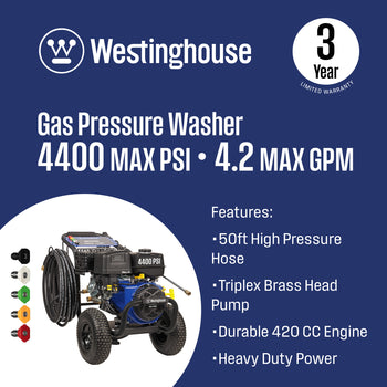 WPX4400 Pressure Washer