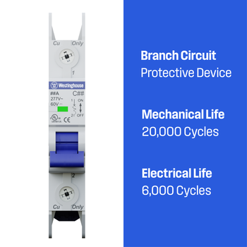 15A Single Pole Miniature Circuit Breaker